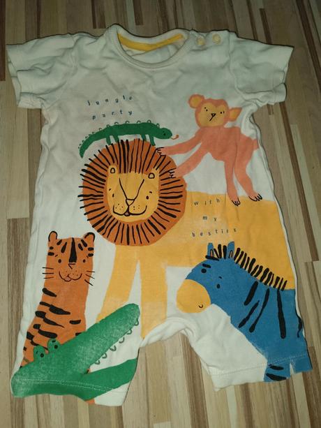 Letní overal se zvířátky 80 george, next,80