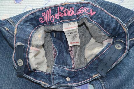 Džíny rifle riflíky regulace v pase next, next,122