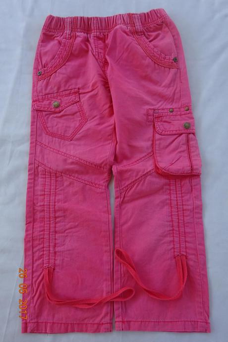 .bavlněné plátěné kalhoty, 122