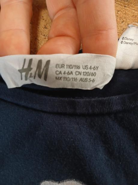 Tričko h&m, frozen, vel. 110/116, h&m,110