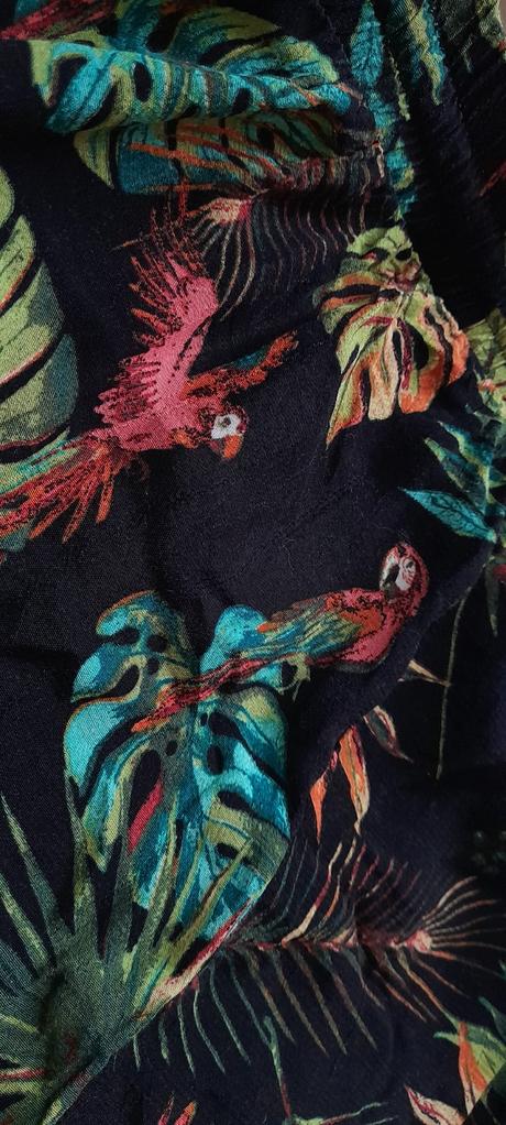 Kappahl tropické šortky s papoušky, kappahl,m