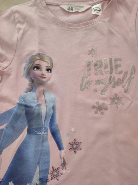 Trika frozen vel. 110-116, h&m,110