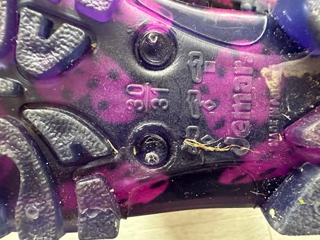 Dívčí fialovo-růžové holínky, vel. 30/31, 30