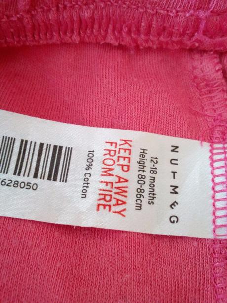 Neonově růžové tepláčky-zn.nutmeg, 80