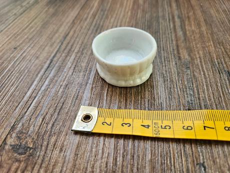 Porcelánová miska mistička bílá na šperky,