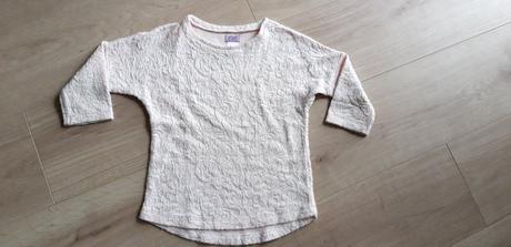 Tričko se srdíčky vel. 116 délka 50cm, šířka 34cm, f&f,116