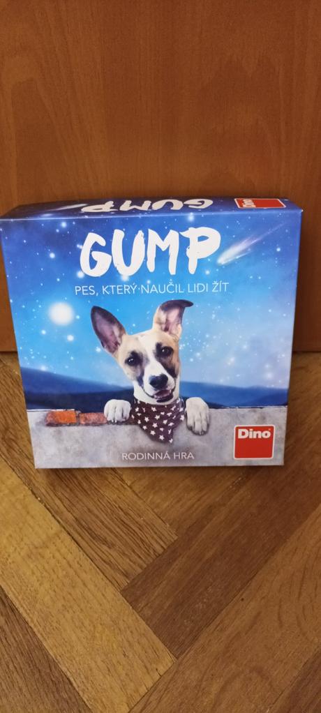 Desková rodinná hra gump, 
