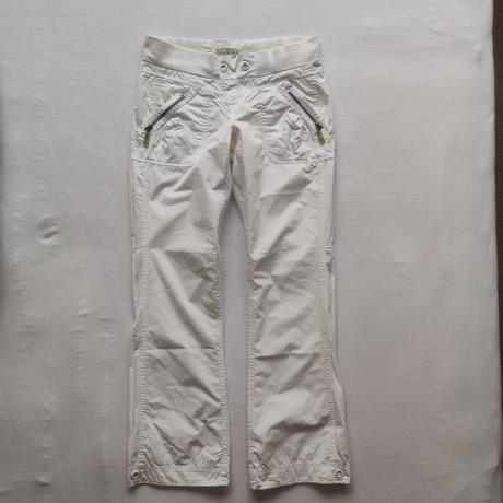 Dámské letní plátěné bílé kalhoty crazyworld v 38, 38