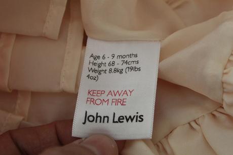 Šaty vel. 74, john lewis,74