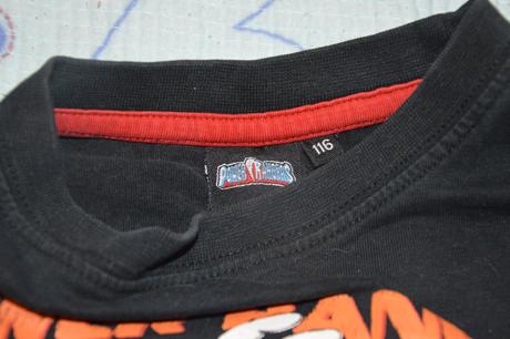 110 116 bavlněné triko s hrdiny, 110