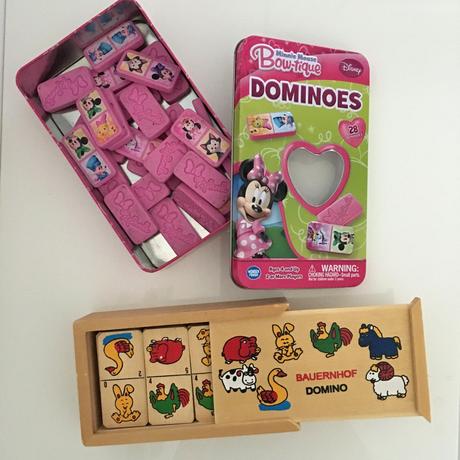 Hra domino (farma, minnie),