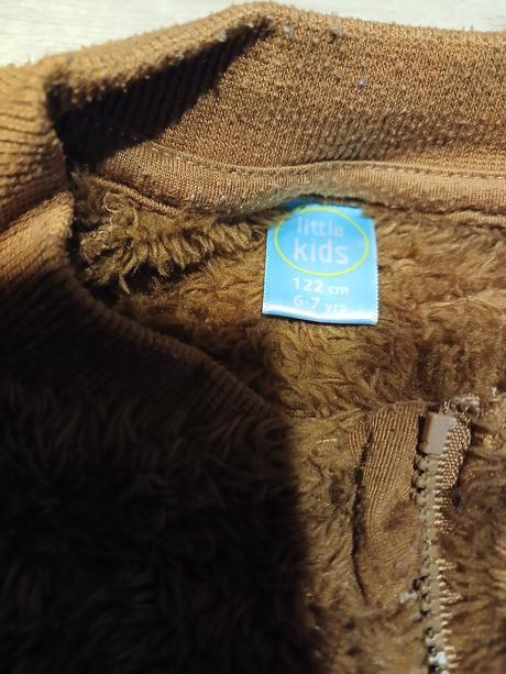 Chlupatá mikina little kids vel. 110/116, 110