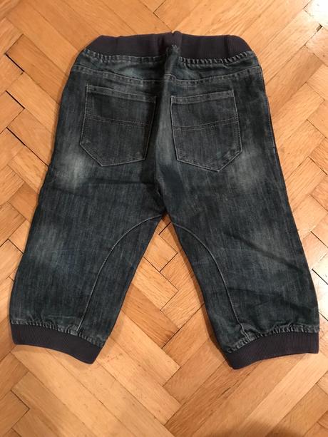 Džínové bermudy kraťasy šortky, denim co,122