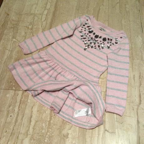 Mikinové šaty s kamínky zn. next, next,104