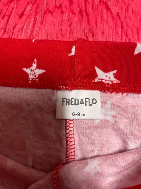 Dívčí set legíny + čepice fred&flo 6-9 měsíců, 68