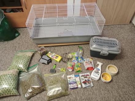 Klec pro králíka, morče 100cm, 