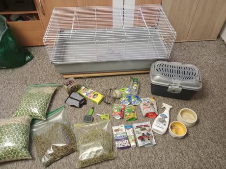 Klec pro králíka, morče 100cm, 