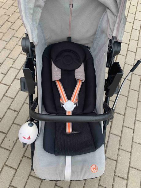 Cybex beezy v barvě fog grey, model 2023, cybex,cybex beezy
