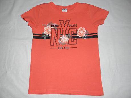 Tričko s květinami zn. page one young vel.134/140, 134