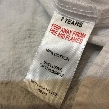 Dlouhé bavlněné motýlkové šaty, matalan,128