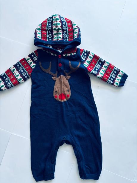 Oberal úpletový vánoční - v.0/3 měs, 68