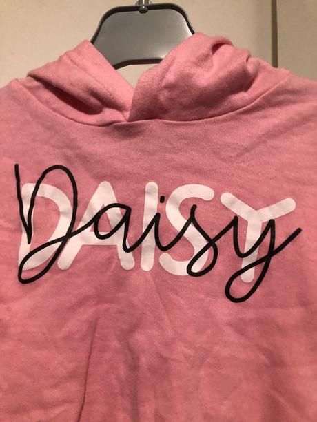 Růžové triko s kapucí, 86