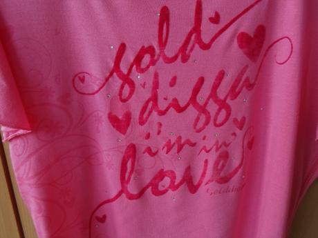 Růžové tričko triko krátký rukáv, 170