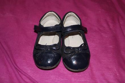 Dívčí baleríny na suchý zip vel. 24, nelli blu,24