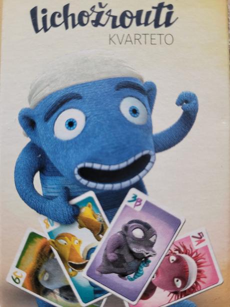 Karty kvarteto s motivem lichožroutů, 