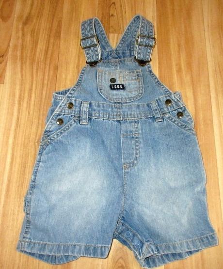 Riflové laclové kraťase, h&m,68