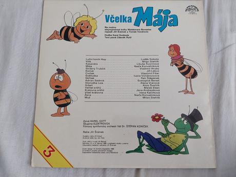 Lp desky včelka mája 1,2,3., 