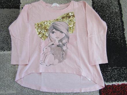 Tričko pro holku vel.104, 104