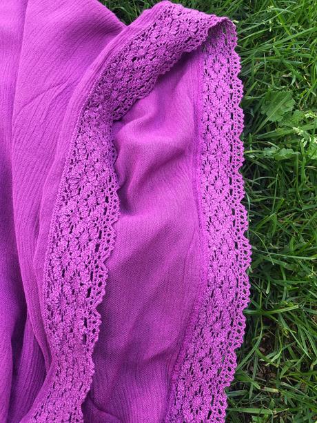 Fialova tunika yigga 146/152 plaz/ oslava, yigga,146