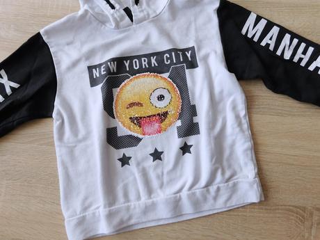 Mikina smille vel.116/122, 122