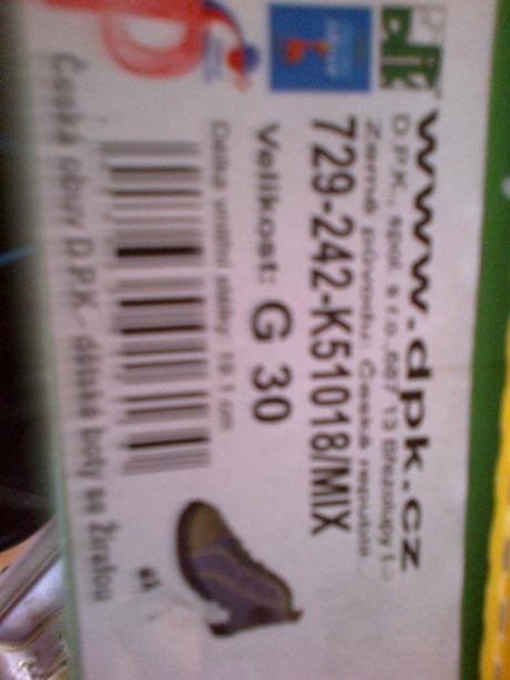 Holčičí kombinované tenisky dpk,vel.30, dpk,30