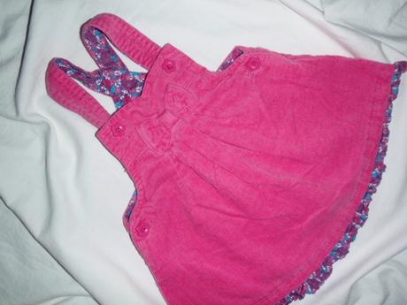 Luxusní manžestrová laclová sukýnka s volánkama, early days,62