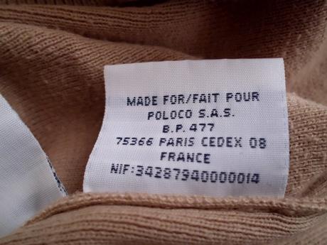 Farba kapučíno, ralph lauren,xl