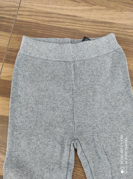 Pletené legíny, h&m,128