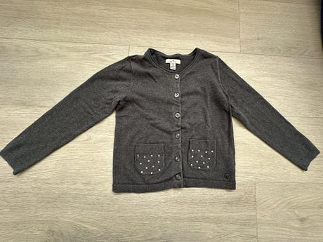 Dívčí šedý svetr, tom tailor, vel. 116/122, tom tailor,116