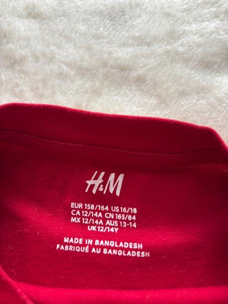 Triko crop top - v.158/164, h&m,158
