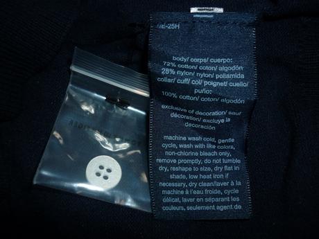 Navy svetřík s podšitou bílou košilí tommy hilfige, tommy hilfiger,s