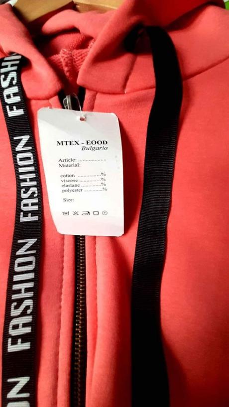 Dlouhá oranžová vesta s kapucí ve. uni, 