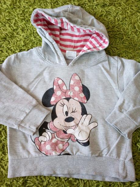 Mikina minnie mouse zn.disney,vel.92/98, disney,92