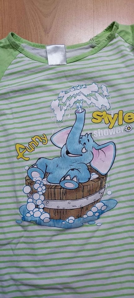 Noční košile s dlouhým rukávem, vel 122-134, 122