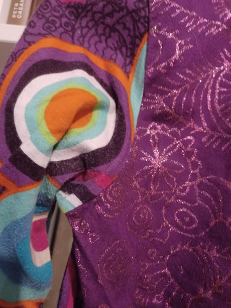 Oboustranná mikina desigual xs/s, 158/164, desigual,xs