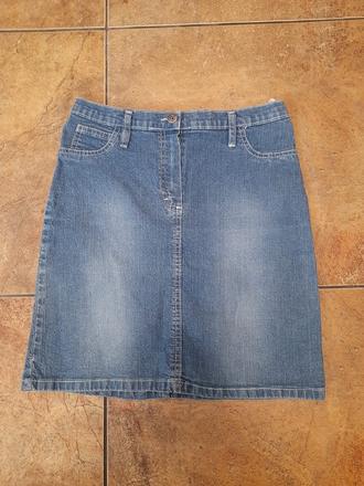 Riflová sukně mds, vel. 38, 38