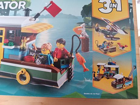 Lego creator 31093 říční hausbót,