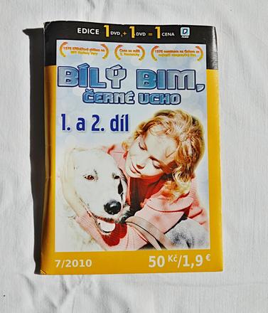 Dvd bílý bim, černé ucho 1 a 2.díl, 