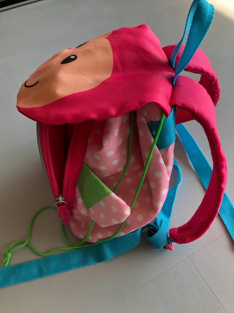 Sterntaler baťůžek beruška katharina růžová tečky, 