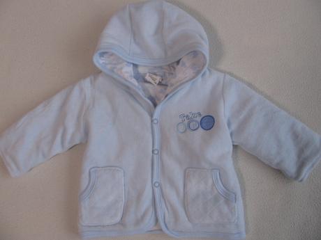 Sametková mikina s kapucí-little fella, 68